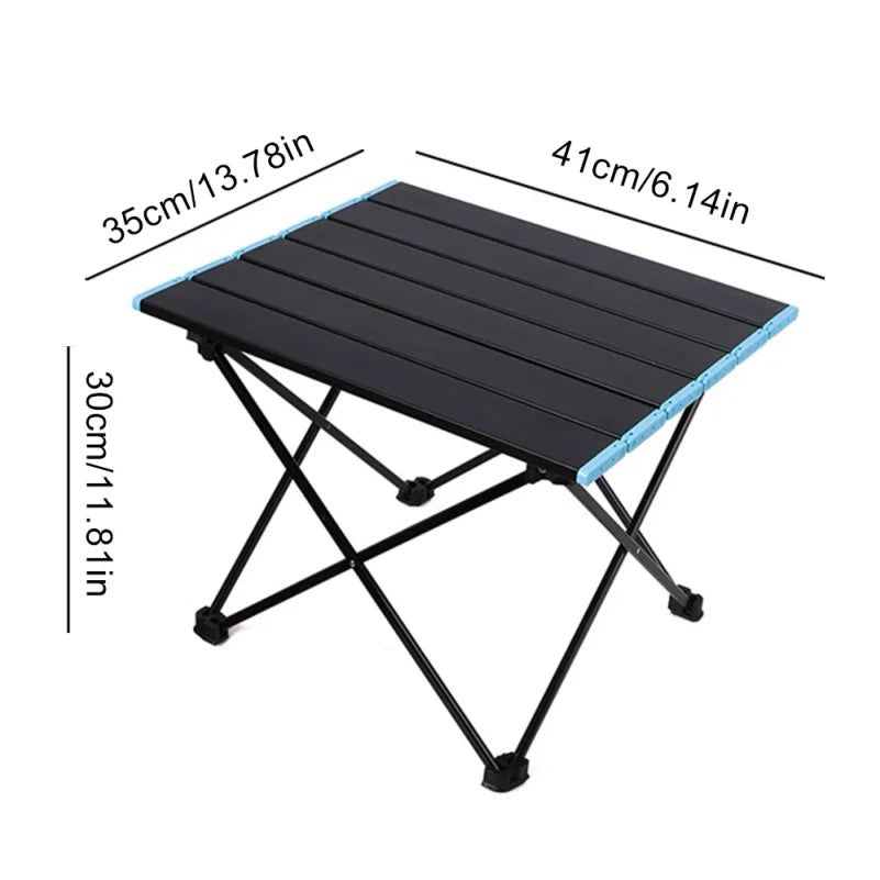 Portable Folding Camp Table – Lightweight Aluminium Alloy Outdoor Table with Carry Bag