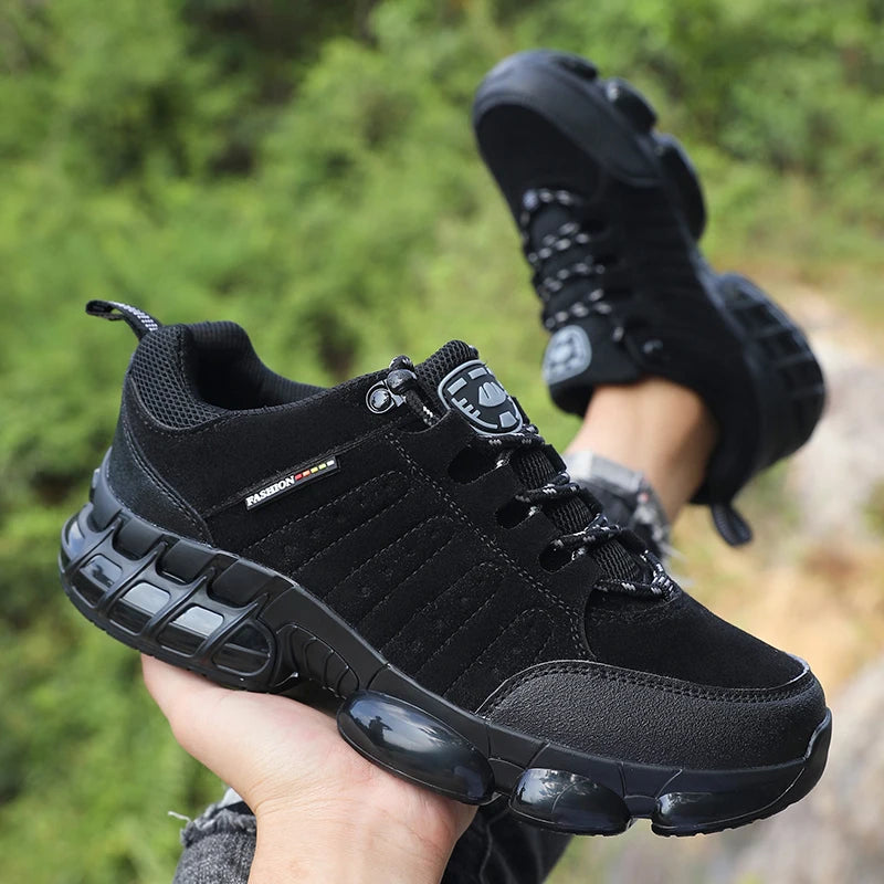 Men's Hiking Sneakers — Anti-Slip Breathable Outdoor Shoe