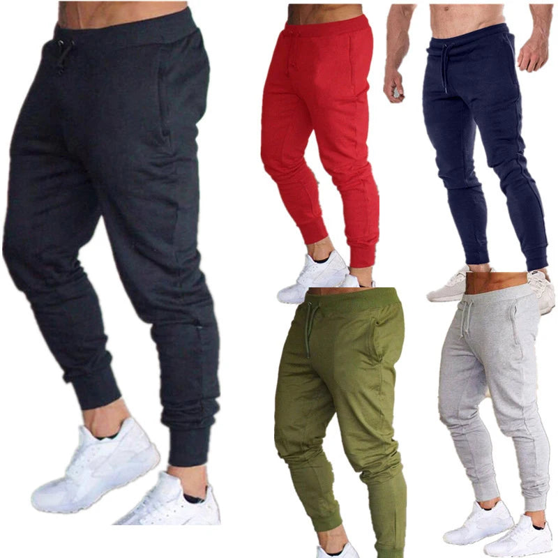 Men's Streetwear Jogger Sweatpants — Thin, Drawstring, Harajuku Style | Sport & Casual Trousers