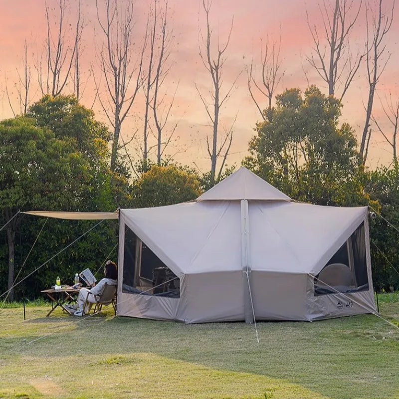 Portable Inflatable Camping Tent – Foldable Outdoor Shelter for Desert, Travel & Camping