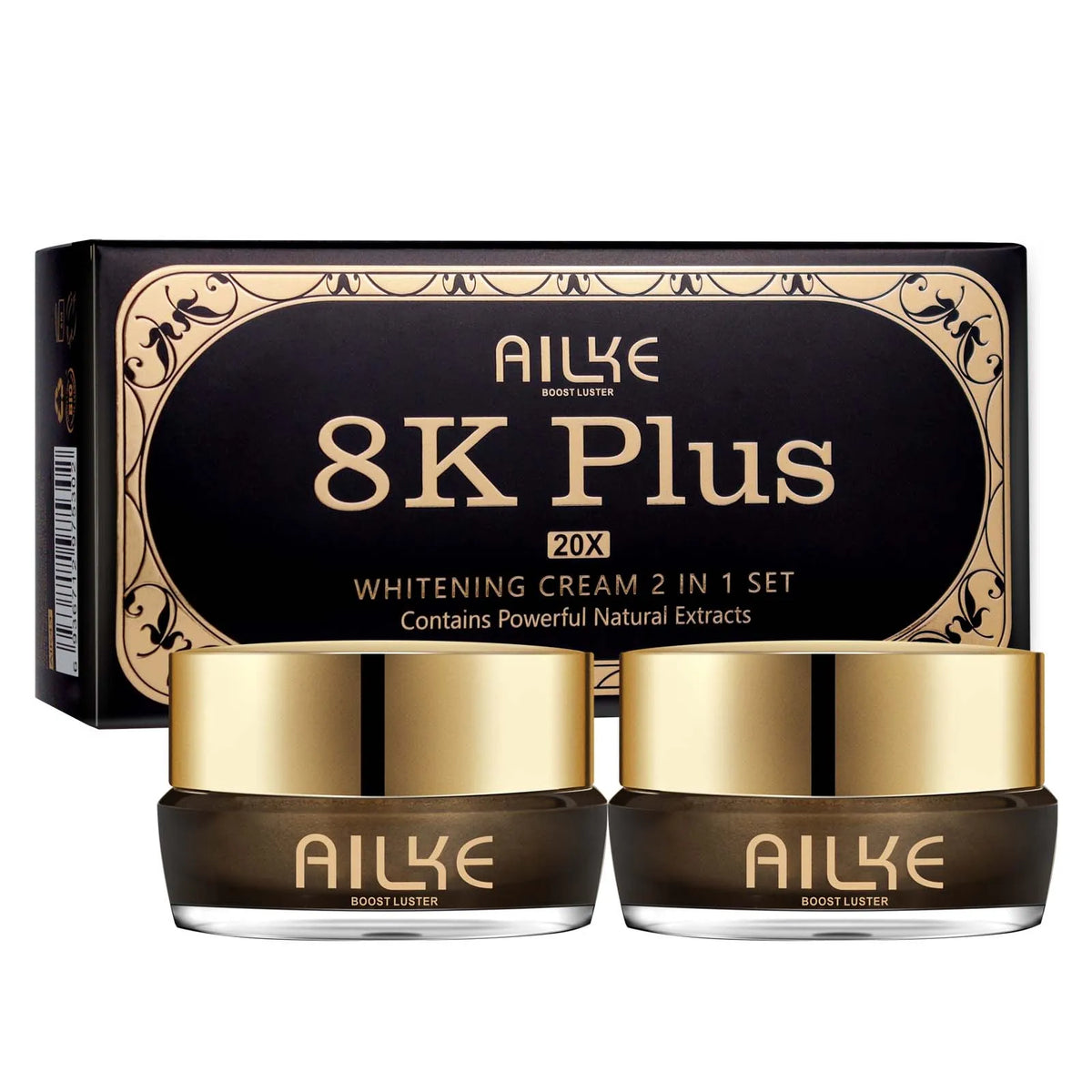 AILKE Brightening & Freckle-Removal Skin Care Kit – Quinoa, Serum & Cream Set
