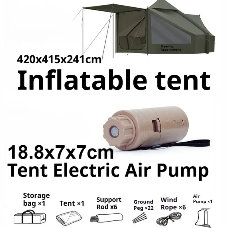 Portable Inflatable Camping Tent – Foldable Outdoor Shelter for Desert, Travel & Camping