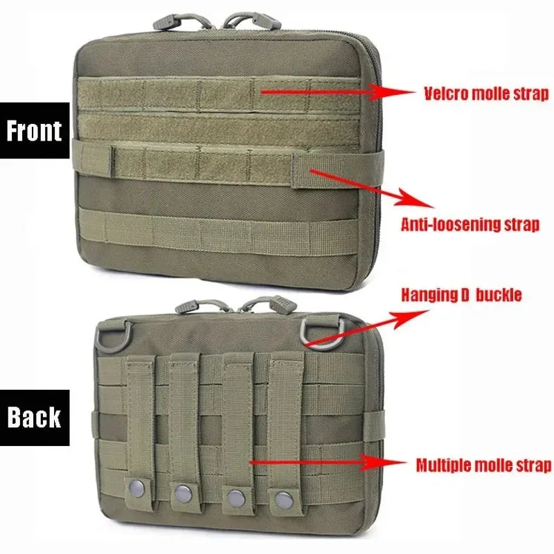 Tactical First Aid EDC Bag – Military-Grade Outdoor Emergency Kit