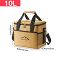 Aluminium Foil Insulated Cooler Bag – Portable Crossbody Lunch & Picnic Box | 10L–68L