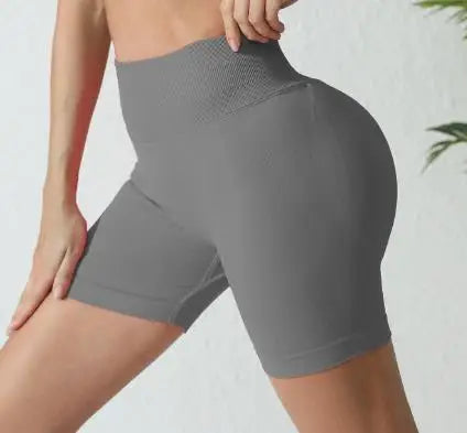 Women's Seamless High Waist Gym Shorts – Butt Lifting Yoga & Cycling Sports Shorts | S–XL