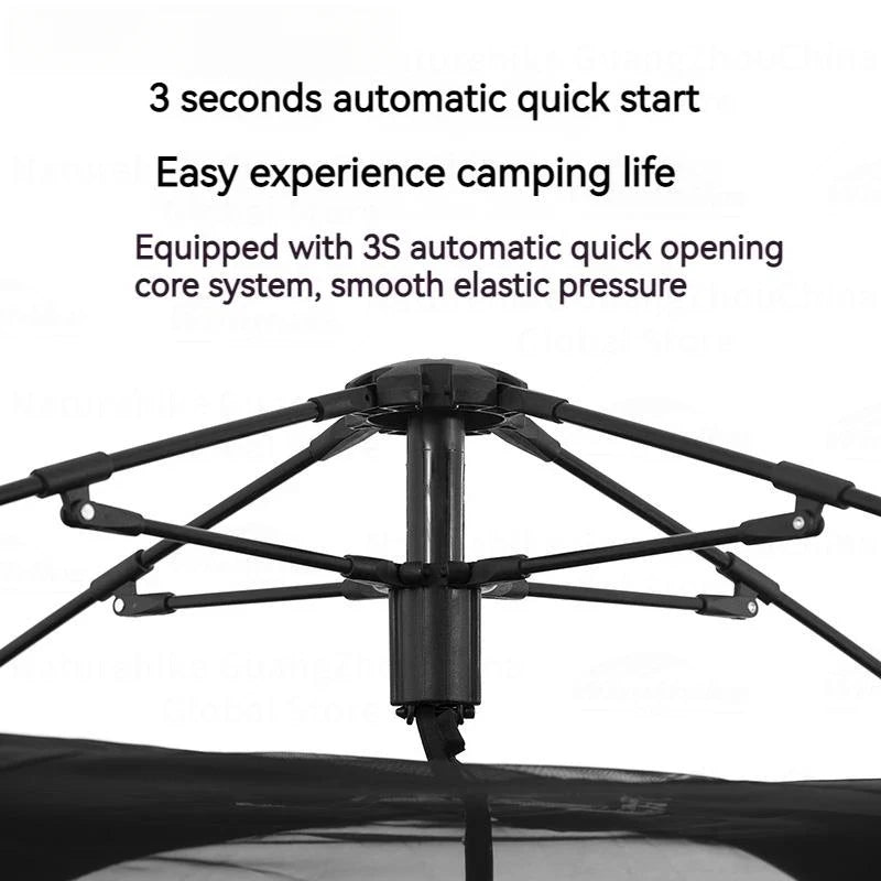 Automatic Quick-Open Camping Tent – UV & Rainstorm Protection Portable Outdoor Tent