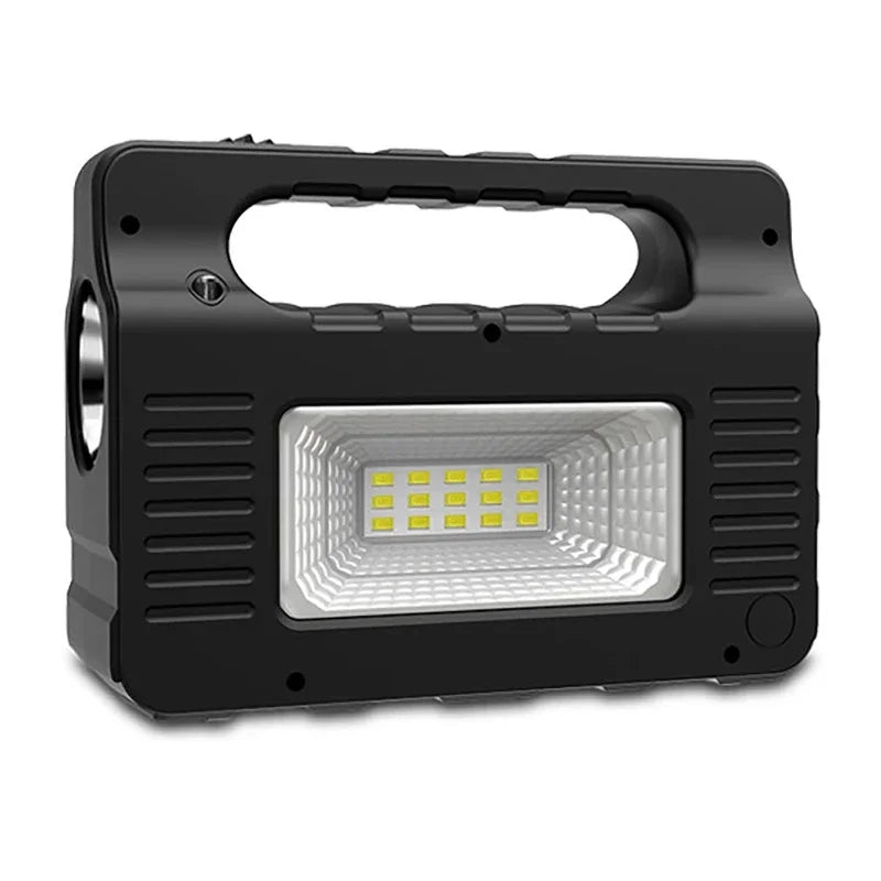 Solar Power Generator Kit – 3 LED Bulbs, FM Radio, Bluetooth Speaker & USB Charging for Camping & Load Shedding