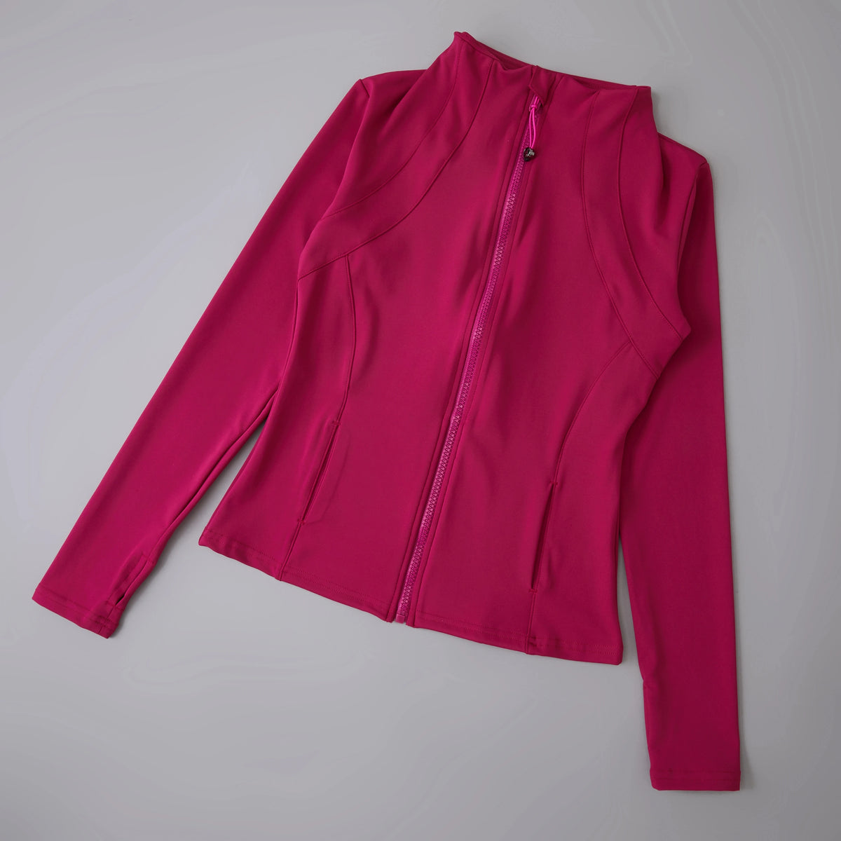 Women's Sports Windbreaker Jacket – Yoga Running Long Sleeve Sweatshirt | S–XL
