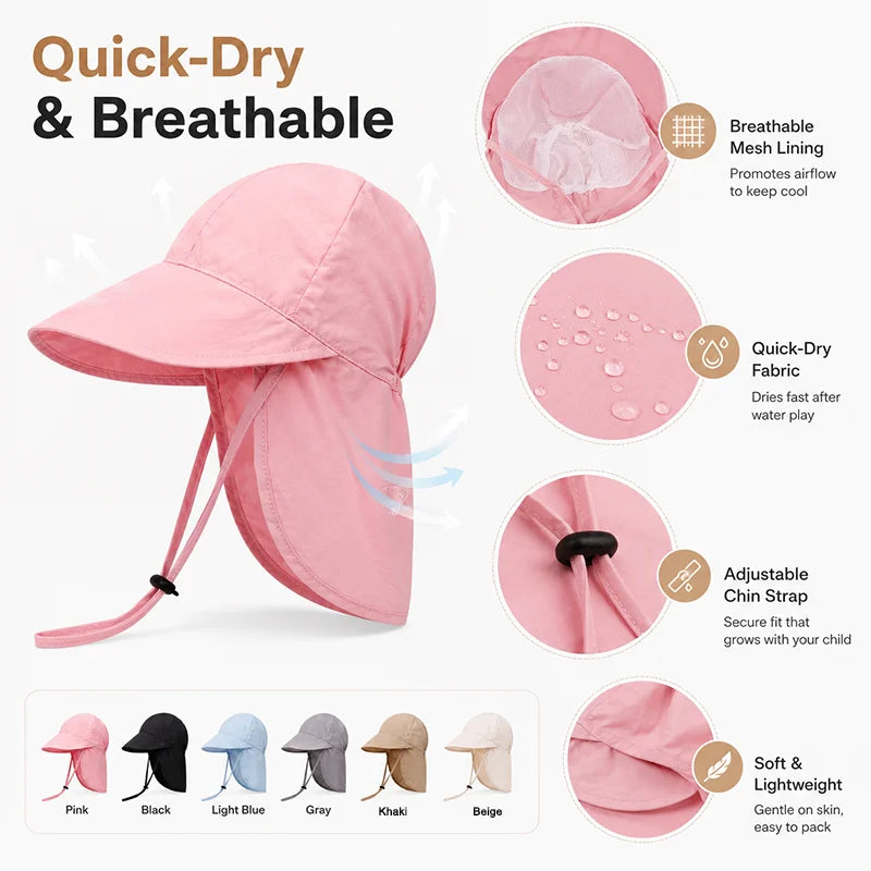 Baby & Toddler UV Protection Sun Hat
