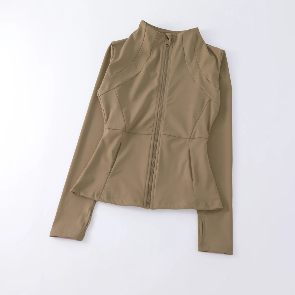 Women's Sports Windbreaker Jacket – Yoga Running Long Sleeve Sweatshirt | S–XL