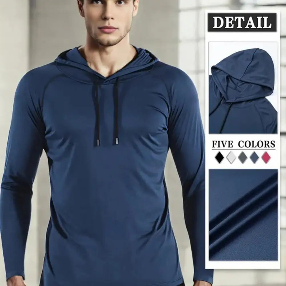 Men's Quick-Dry Athletic Hoodie