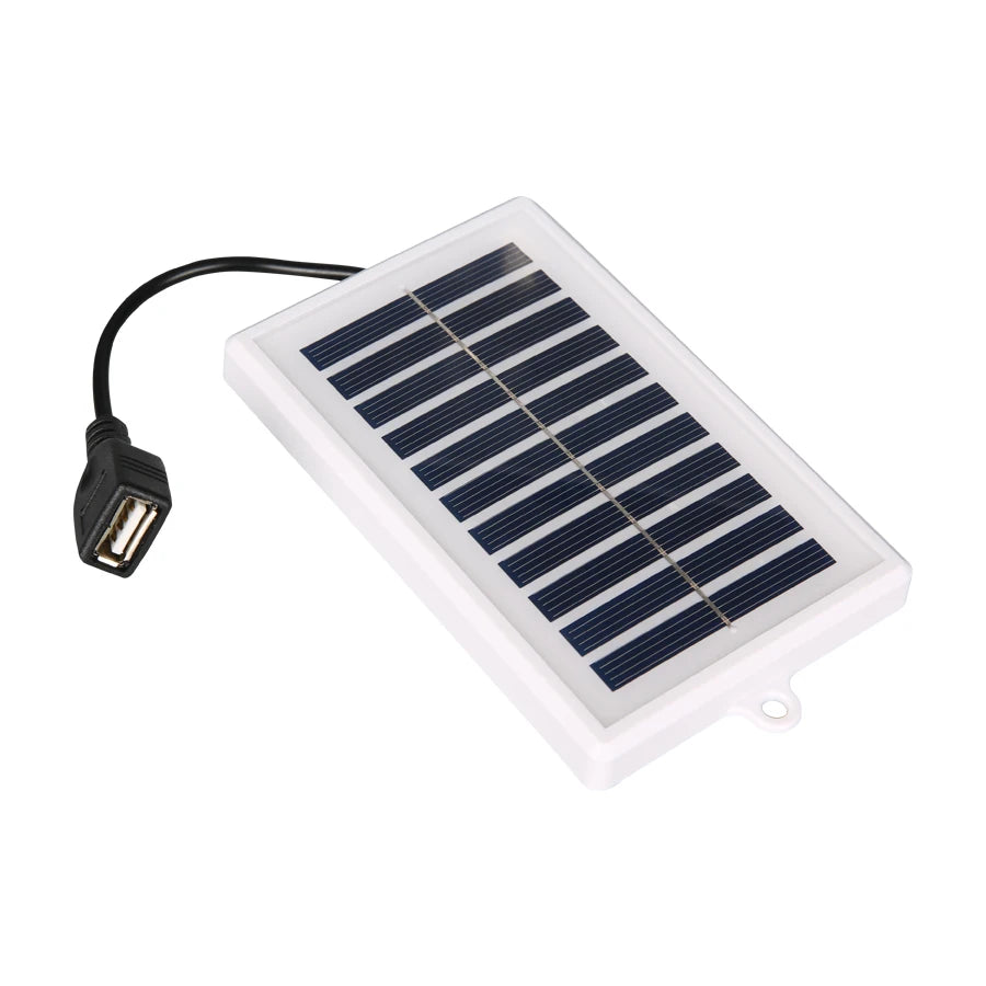 Portable Solar Charger with USB Output – Compact Solar Panel for Camping, Travel, Flashlights & Fans