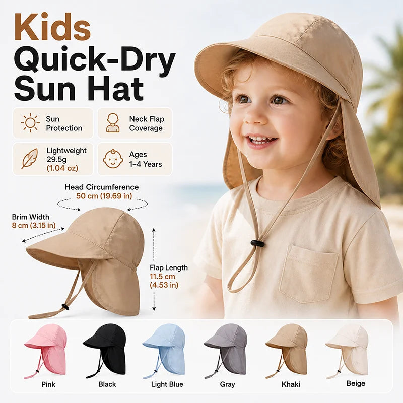 Baby & Toddler UV Protection Sun Hat