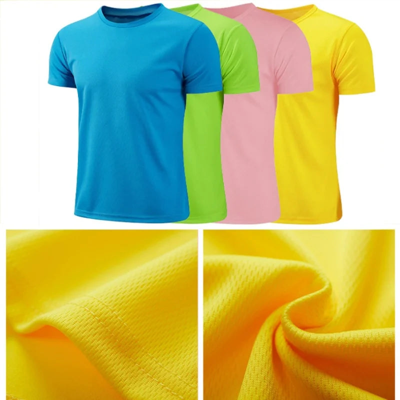Men's Quick-Dry Sport T-Shirt – Lightweight Gym & Running Top (S–4XL)