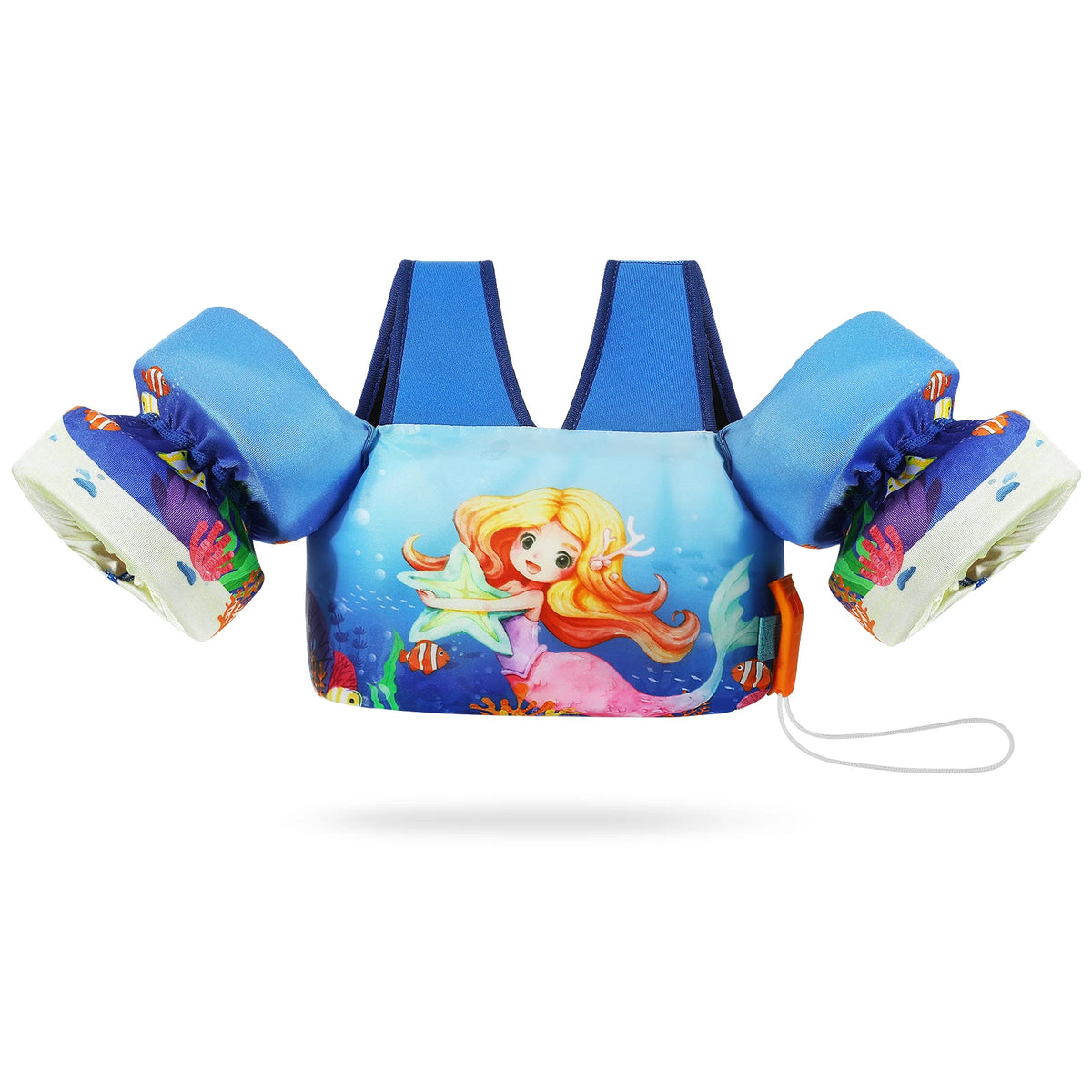 Kids Foam Life Vest & Swim Float | Children's Safety Swim Jacket with Whistle for Ages 3–13