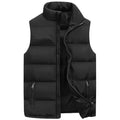 Men's Warm Sleeveless Vest Jacket | Waterproof Zipper Waistcoat
