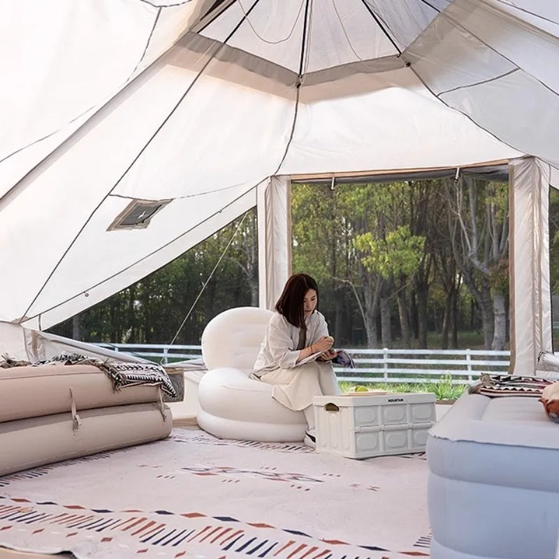 Portable Inflatable Camping Tent – Foldable Outdoor Shelter for Desert, Travel & Camping