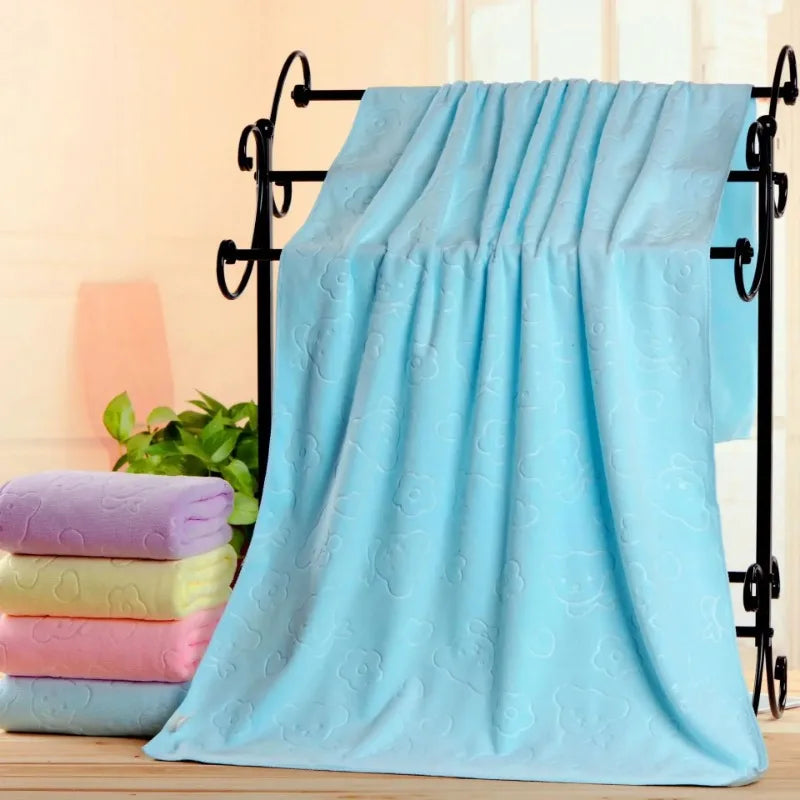 Quick-Dry Microfibre Towel Set – Soft, Absorbent & Lightweight (34×74cm)