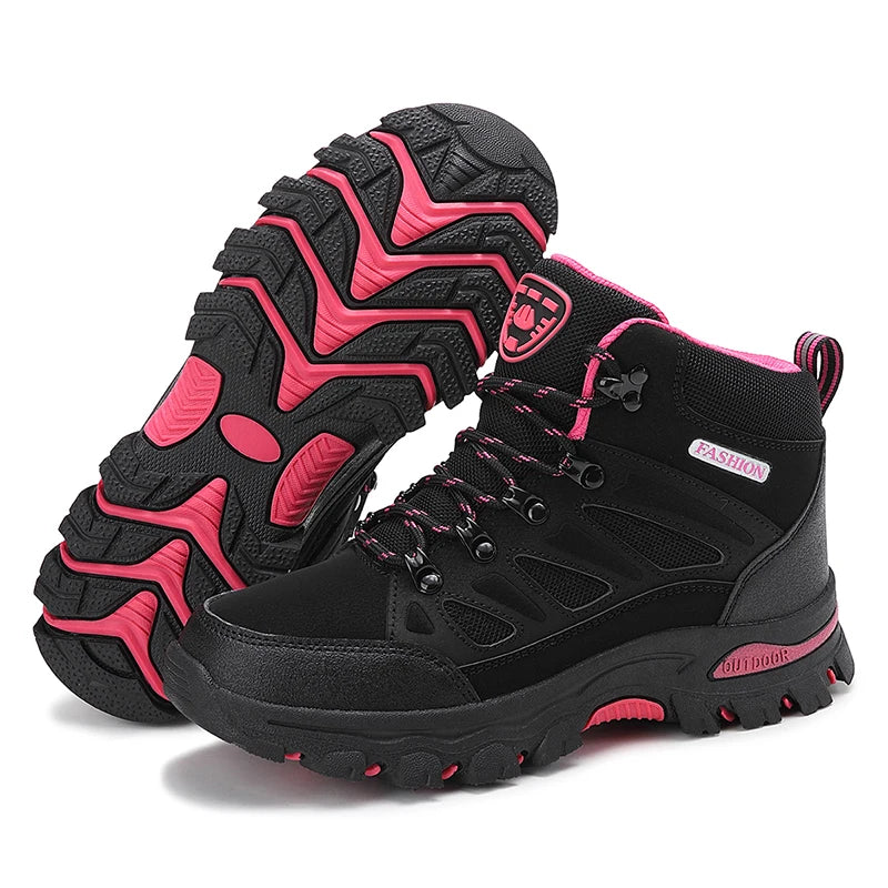 Women's Waterproof Hiking Ankle Boots – Non-Slip Trail & Mountain Climbing Shoes | EU 35–42