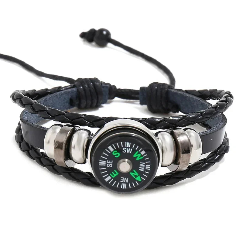 Tactical Wrist Compass — Outdoor Survival & Hiking Wristband