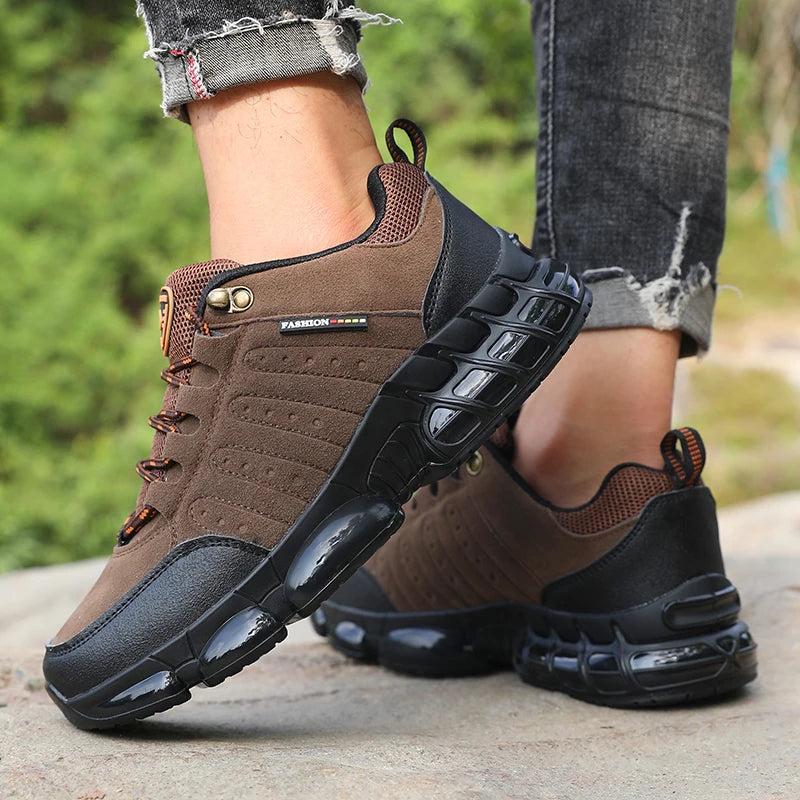 Men's Hiking Sneakers — Anti-Slip Breathable Outdoor Shoe