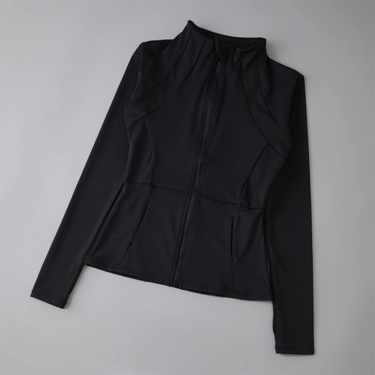 Women's Sports Windbreaker Jacket – Yoga Running Long Sleeve Sweatshirt | S–XL