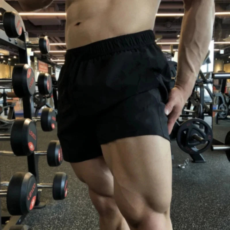 Men's Breathable Swim Shorts — Low Waist, Quick-Dry Microfibre | Beachwear & Swimwear