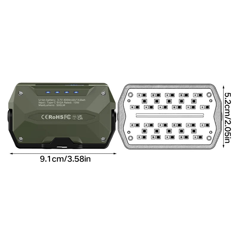 Rechargeable Camping Hanging Lights