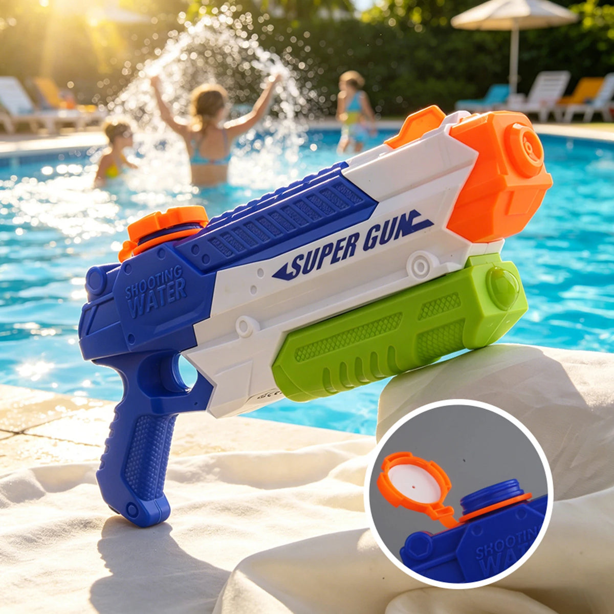 Kids Water Gun | Summer Soaker Squirt Toy | CE Certified | Ages 3+ | Pool & Beach
