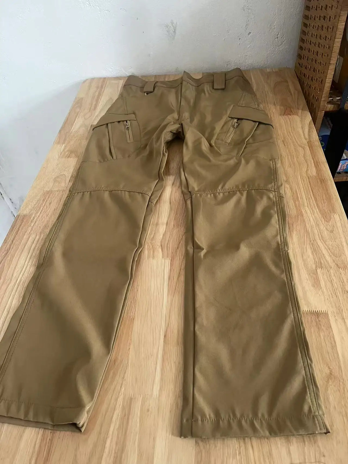 Men's Tactical Softshell Cargo Trousers — Elastic Waist, Multi-Pocket | Hiking, Camping & Military Style Pants