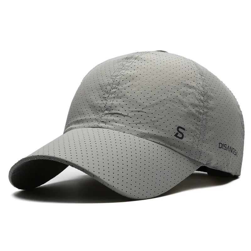 Quick-Dry Outdoor Sun Hat – UV Protection Baseball Cap for Hiking & Camping