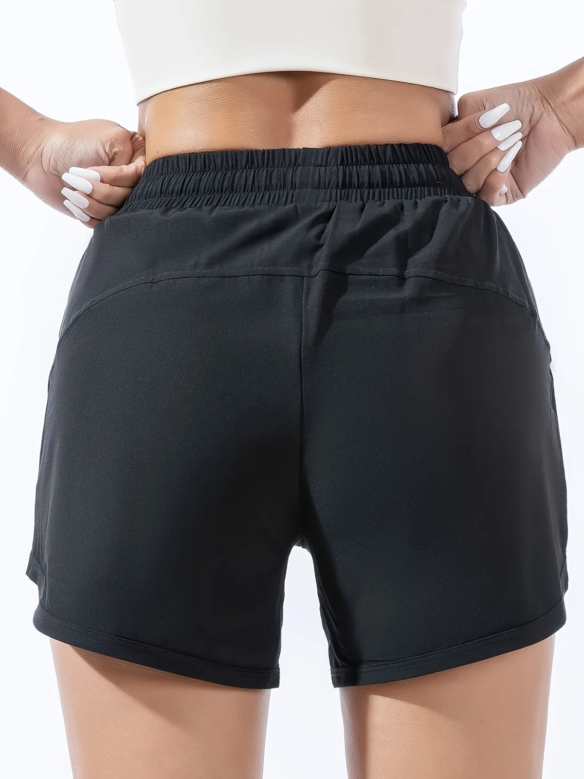 Women's 2-in-1 Quick Dry Sports Shorts – High Waist Butt Lifting | S–XXL