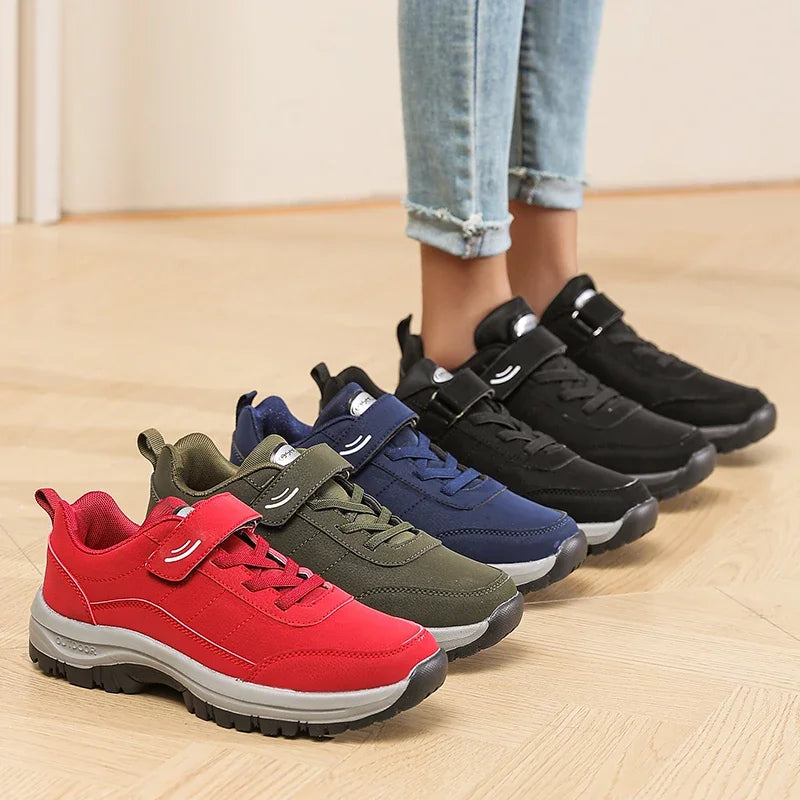 Unisex Elastic Band Hiking Shoes – Anti-Slip Outdoor Running & Travel Shoes | EU 36–44