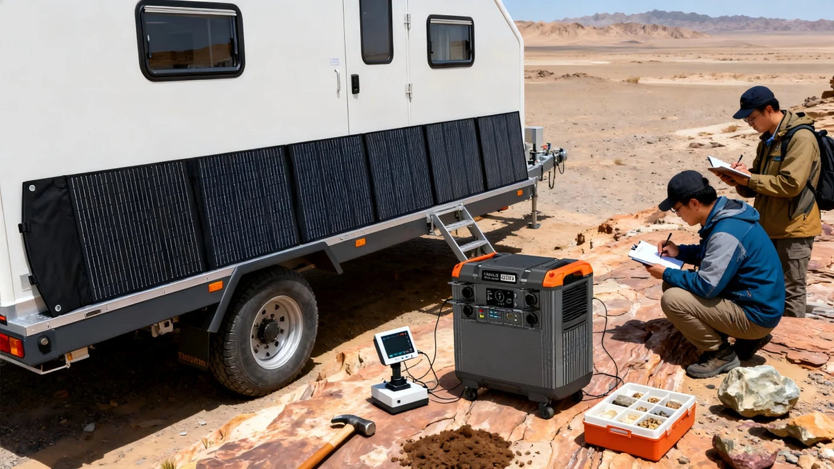 Portable Power Station – LiFePO4 Battery 1200W–3000W with Fast Charging for Camping, Load Shedding & Emergencies