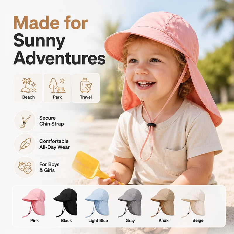 Baby & Toddler UV Protection Sun Hat