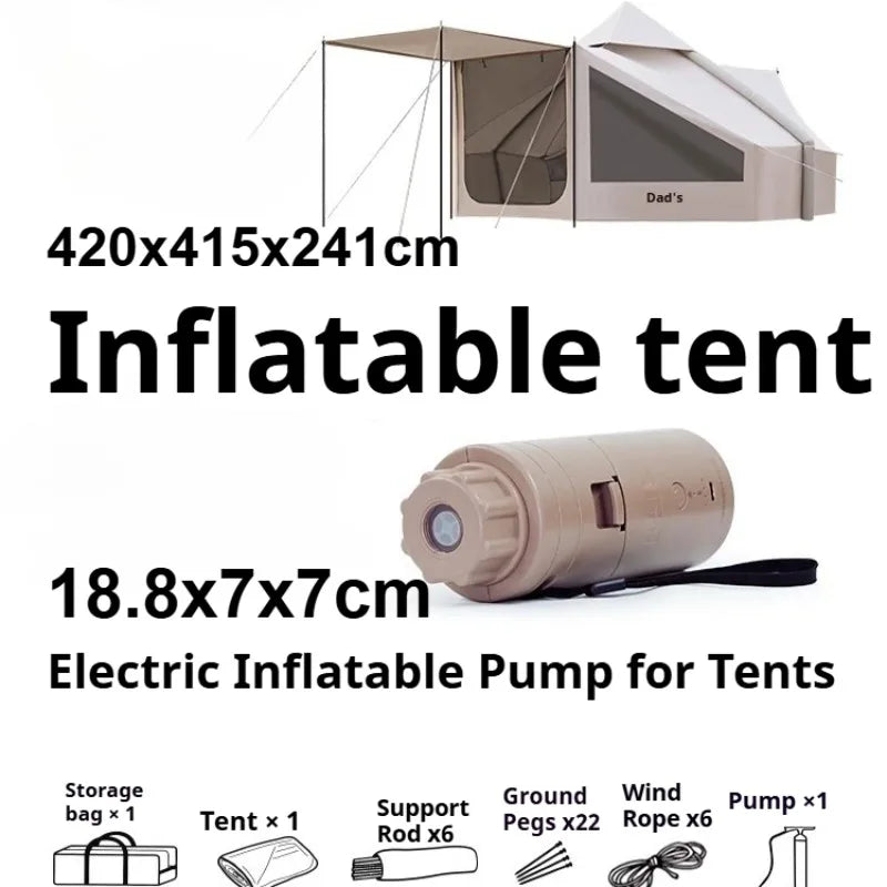 Portable Inflatable Camping Tent – Foldable Outdoor Shelter for Desert, Travel & Camping