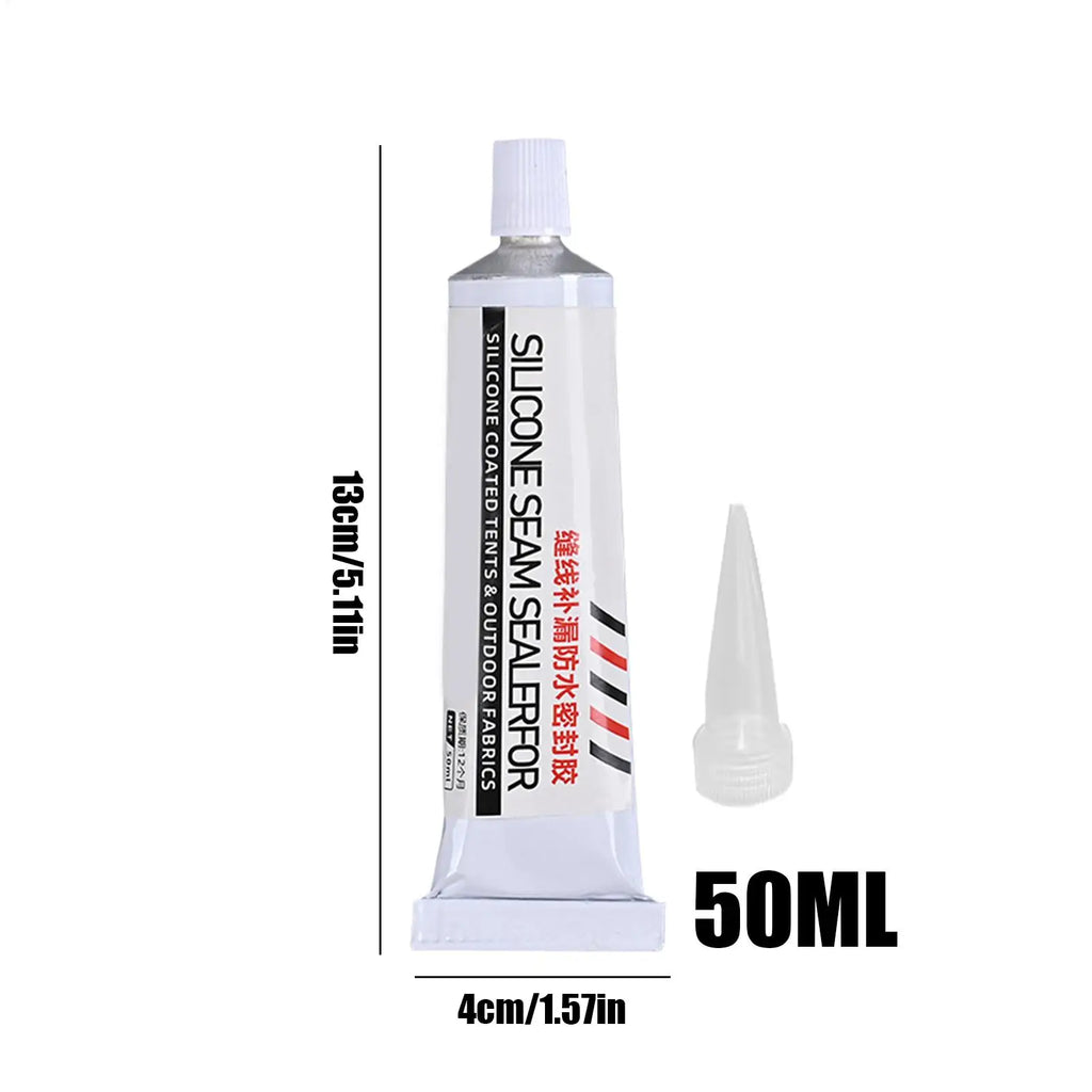 Tent Seam Sealer & Waterproof Repair Glue – 50ml, All-Weather Adhesive for Tents, Tarps & Awnings