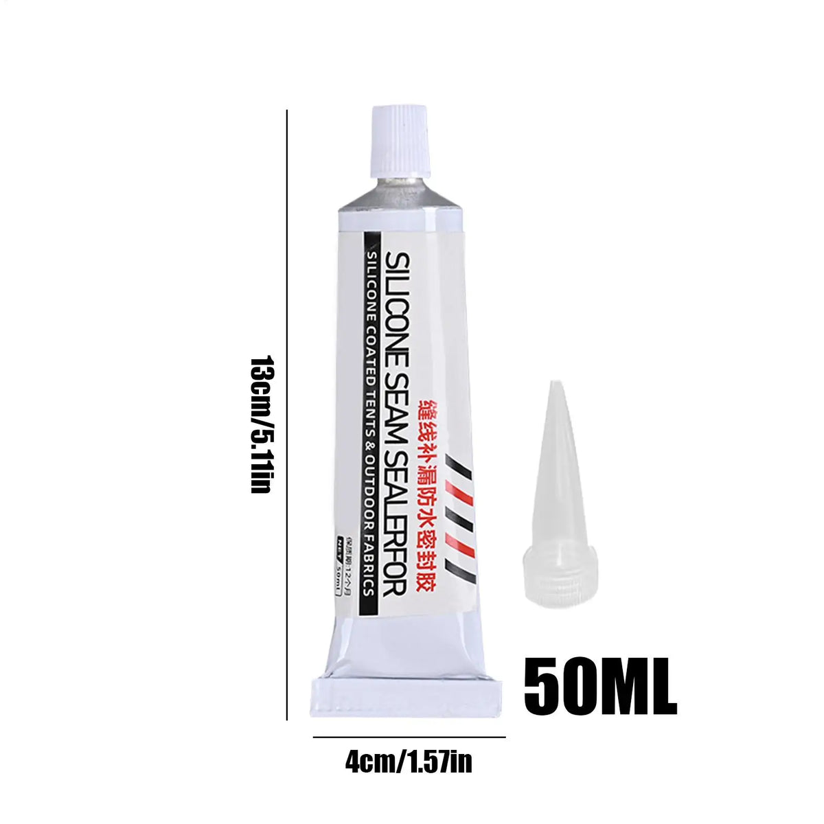 Tent Seam Sealer & Waterproof Repair Glue – 50ml, All-Weather Adhesive for Tents, Tarps & Awnings