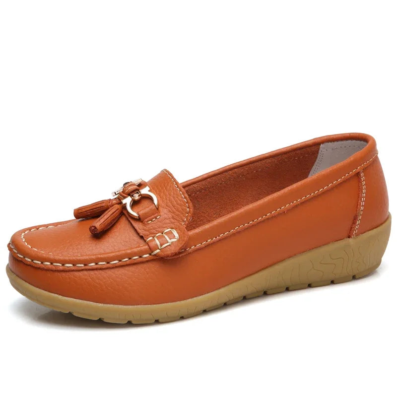 Women's Slip-On Loafer Sneakers – Soft Sole Casual Tennis Shoes | EU 35–44