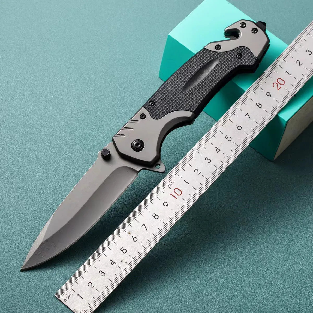 Outdoor Pocket Knife – High-Hardness Stainless Steel Folding Fruit & Camping Knife