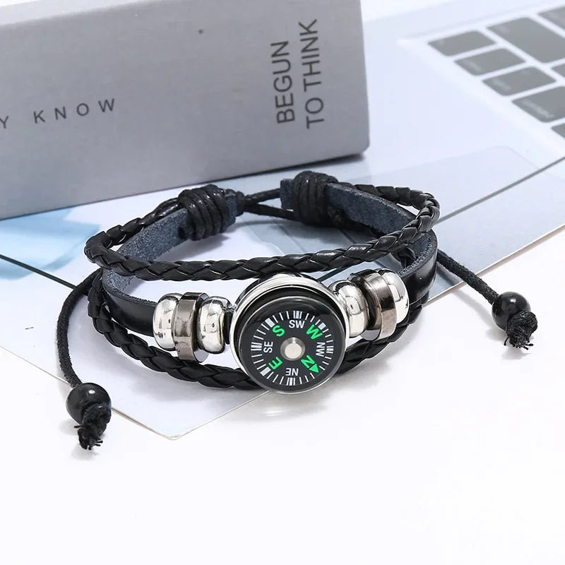 Tactical Wrist Compass — Outdoor Survival & Hiking Wristband