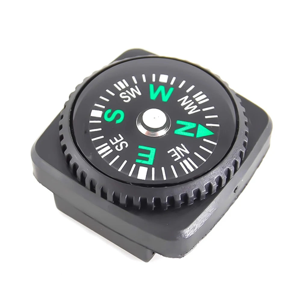 Mini Wristband Compass — Pack of 10 | Outdoor Survival Navigation Tool