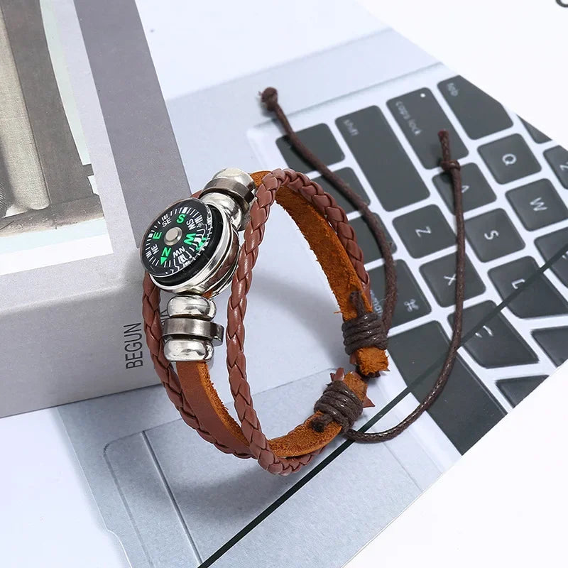 Tactical Wrist Compass — Outdoor Survival & Hiking Wristband