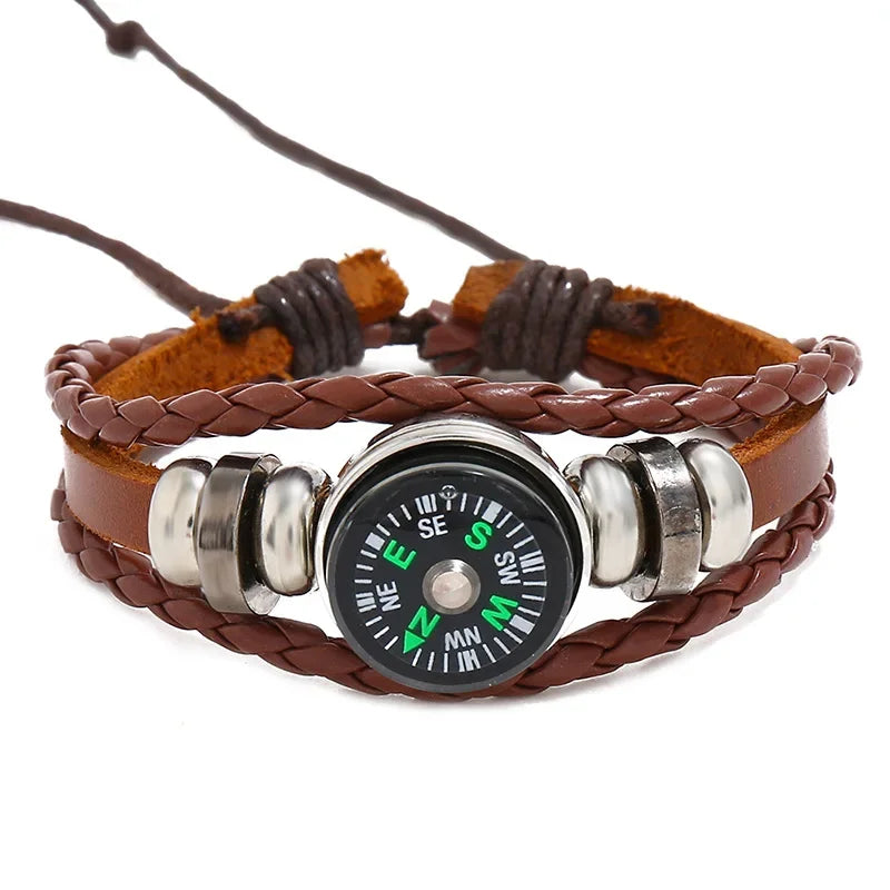 Tactical Wrist Compass — Outdoor Survival & Hiking Wristband