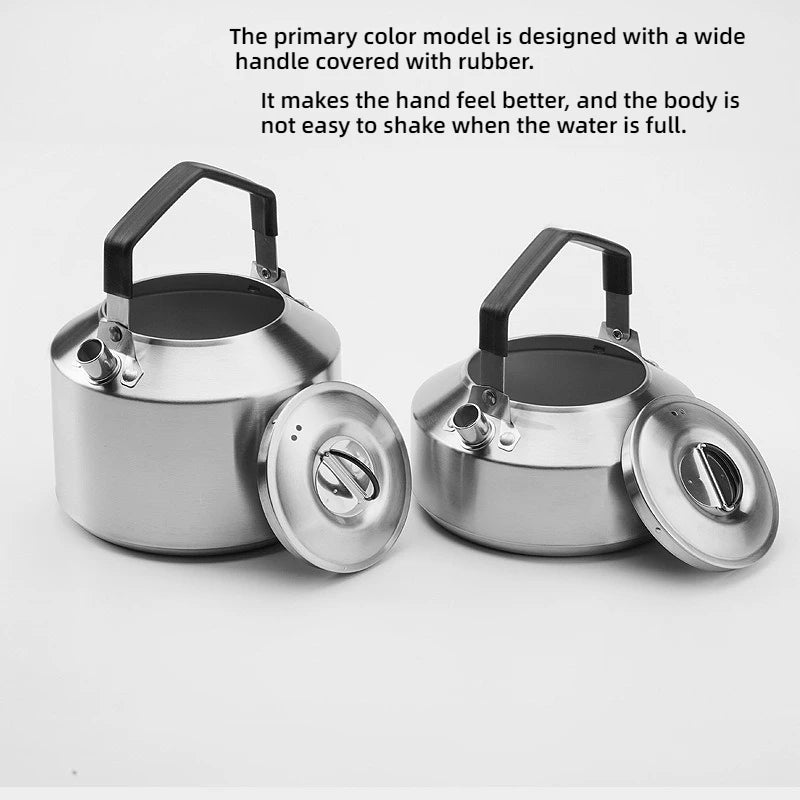 Camping Stainless Steel Kettle
