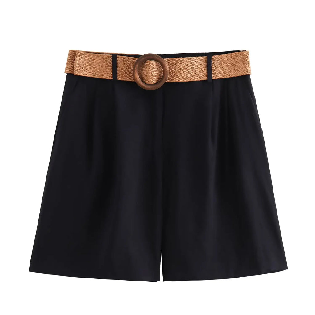 Women's High Waist Wide Leg Shorts – Loose Casual Streetwear | XS–L