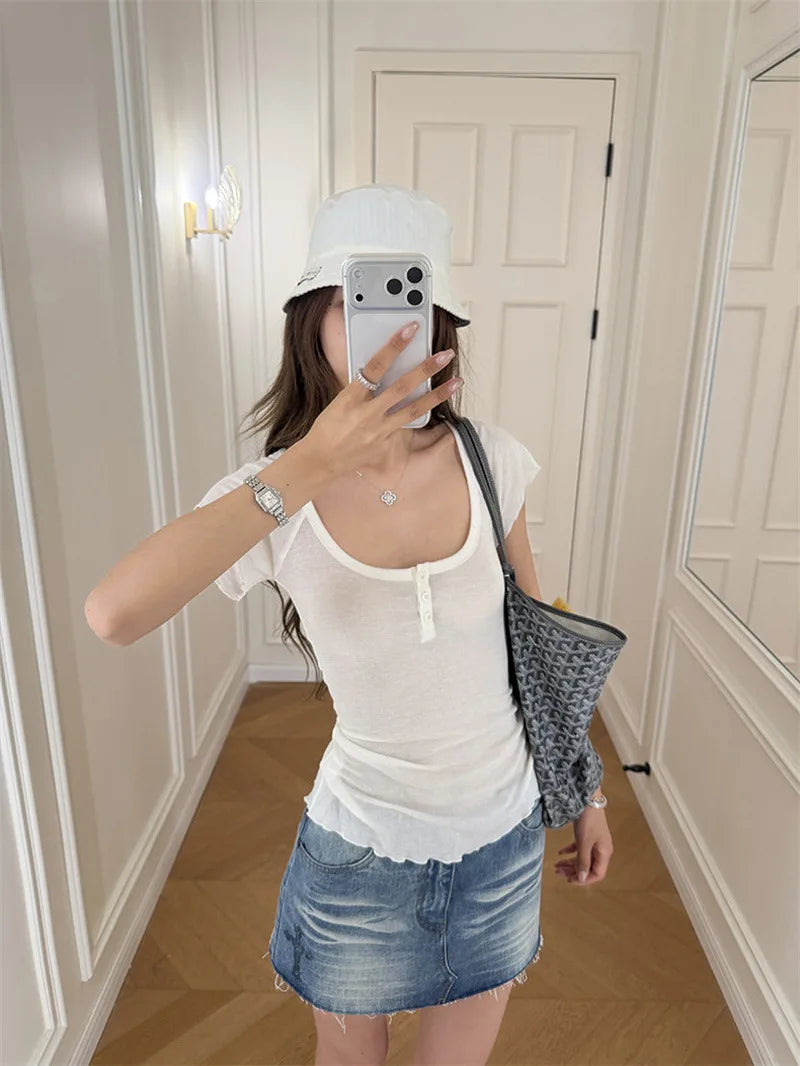 Women's Short Sleeve Pullover T-Shirt – Casual Summer Top | S–XL