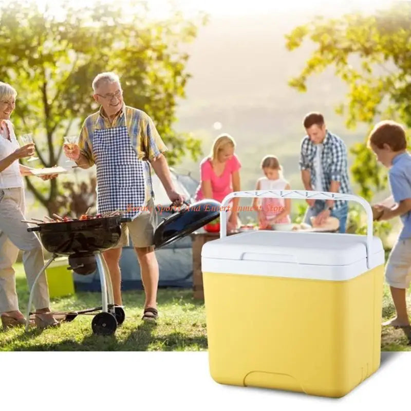 6L Insulated Camping Ice Box Cooler – Compact Car & Outdoor Ice Chest