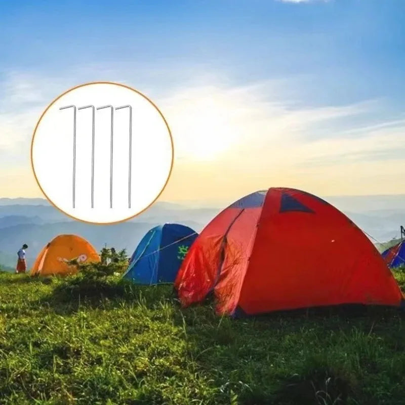 Heavy Duty Galvanized Tent Stakes