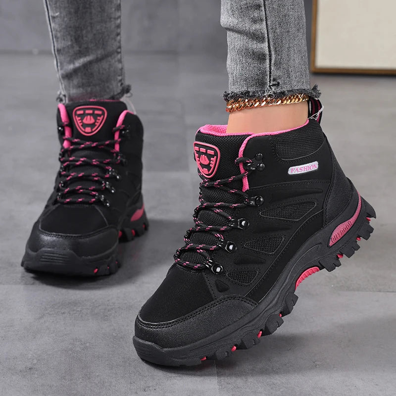 Women's Waterproof Hiking Ankle Boots – Non-Slip Trail & Mountain Climbing Shoes | EU 35–42